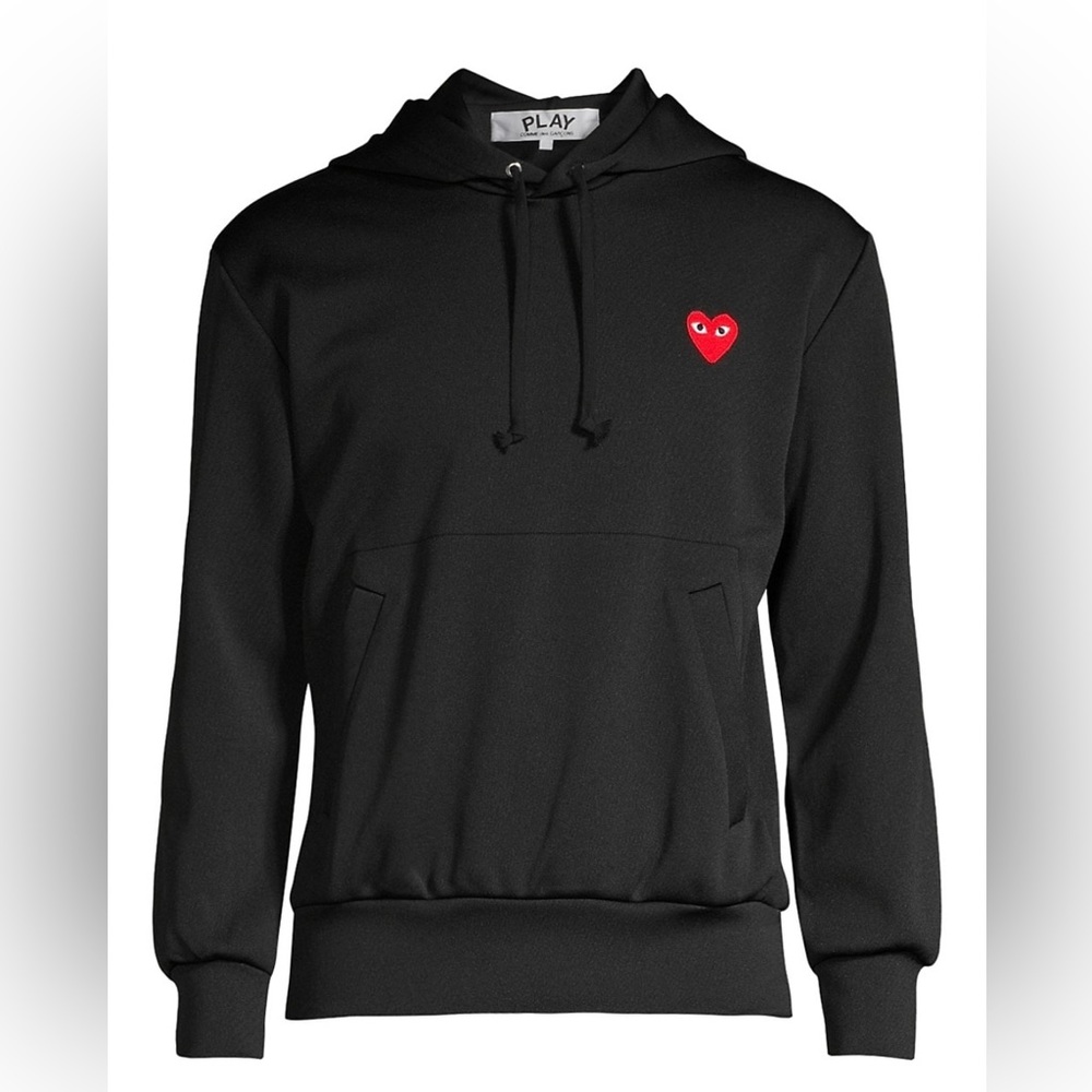 Comme des Garçons PLAY Embroidered Heart Hoodie - BRAND NEW! NEVER WORN!